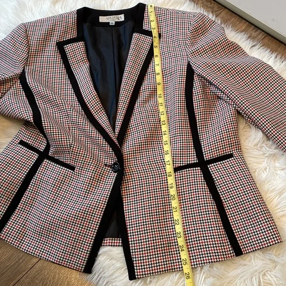 🌟 Beautiful Houndstooth Blazer - Picture 12 of 14